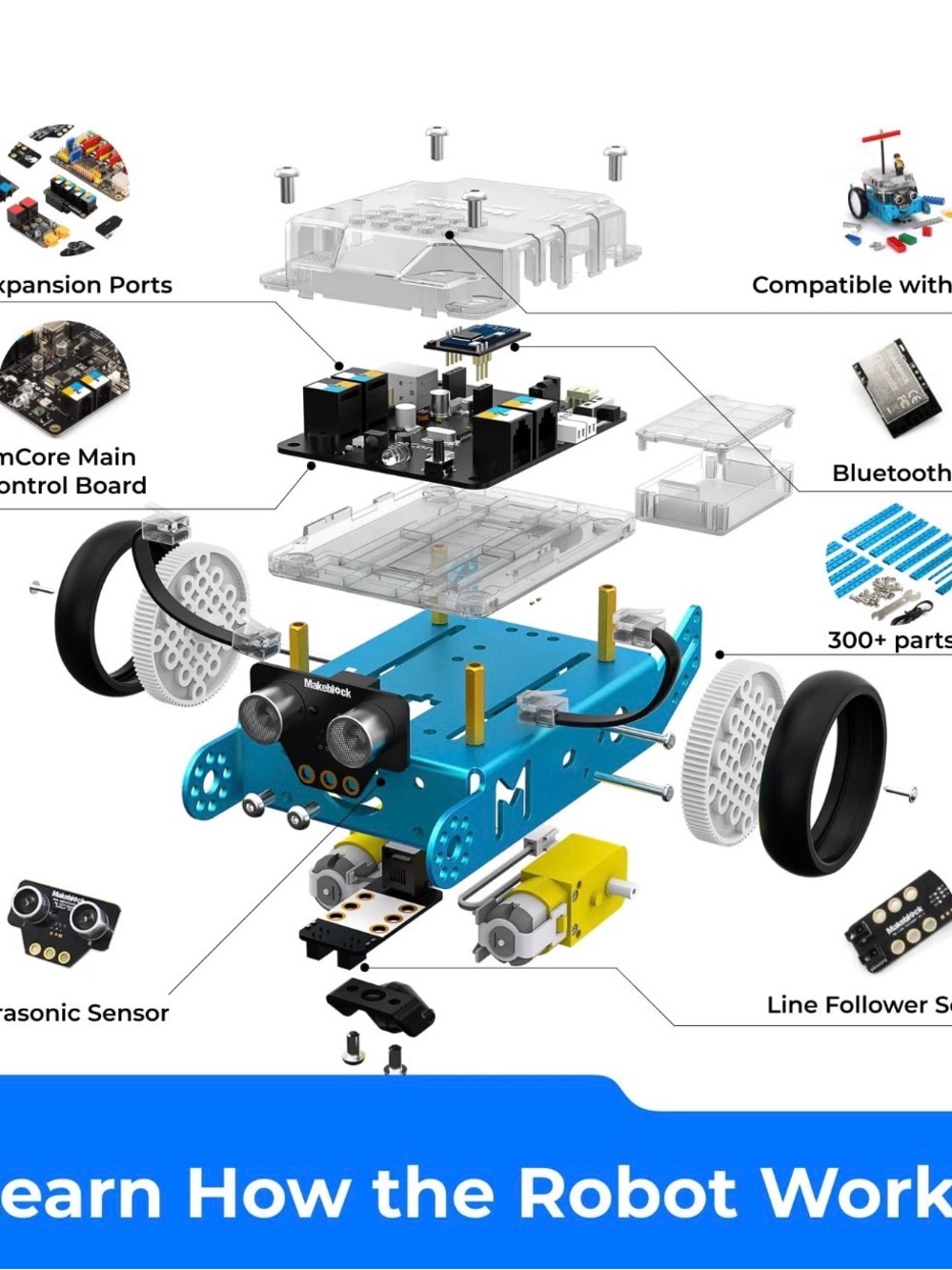 Makeblock mBot Educational Robot Kit (Bluetooth Version) - Picture 9 of 14